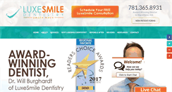 Desktop Screenshot of luxe-smile.com